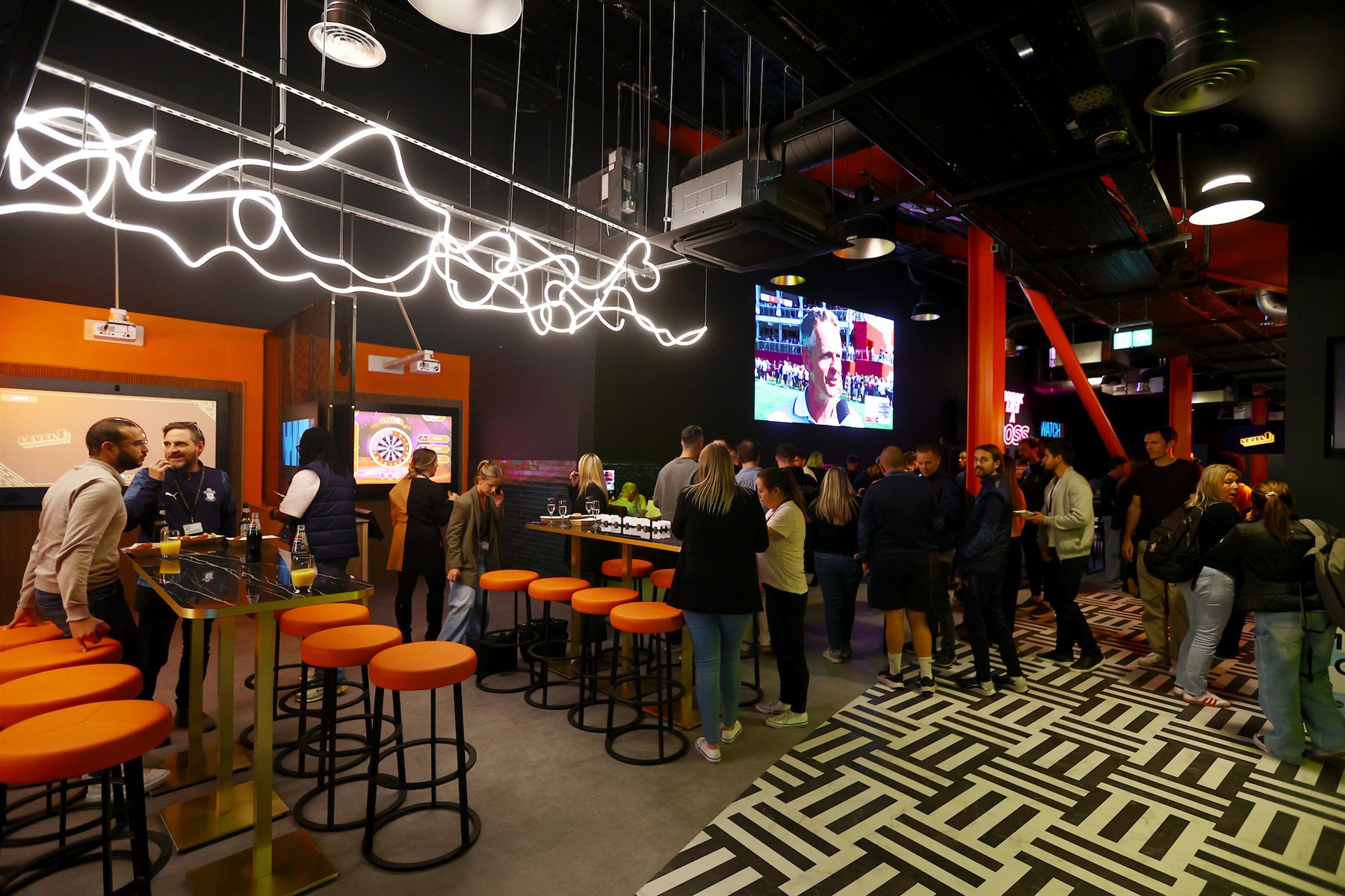 LEVEL1 interactive fan venue at St Mary's Stadium